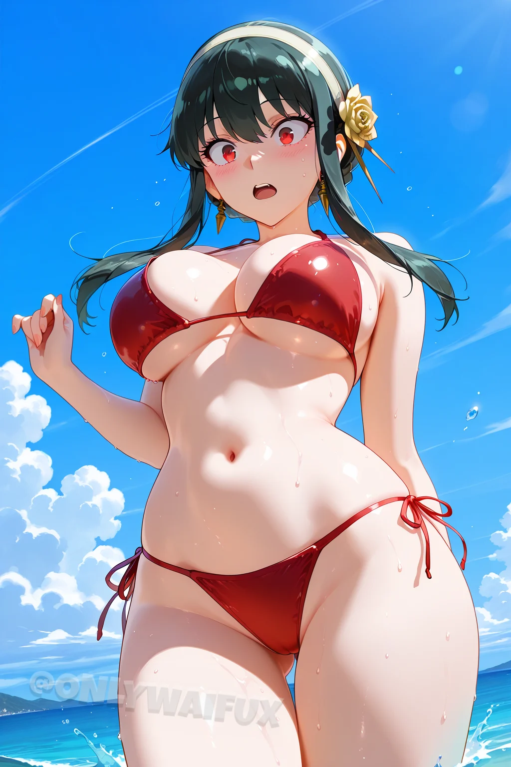 The water is waaaaay to cold! 😱​
